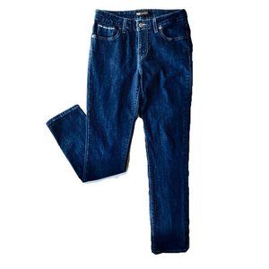 Levi's Mid-Rise Dark Wash Skinny Stretch Jeans Size 8